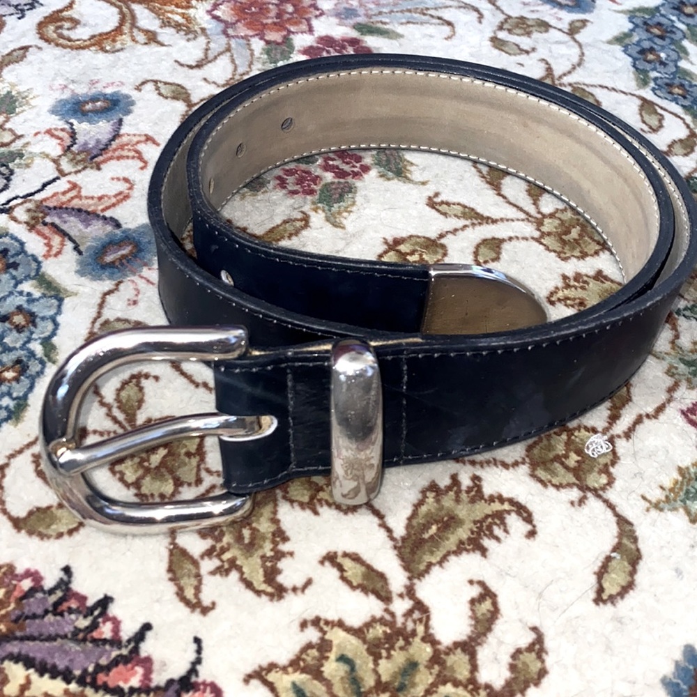 Black Leather Belt